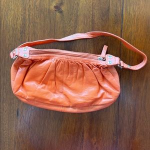 Wilson’s Leather Orange Small Shoulder Purse